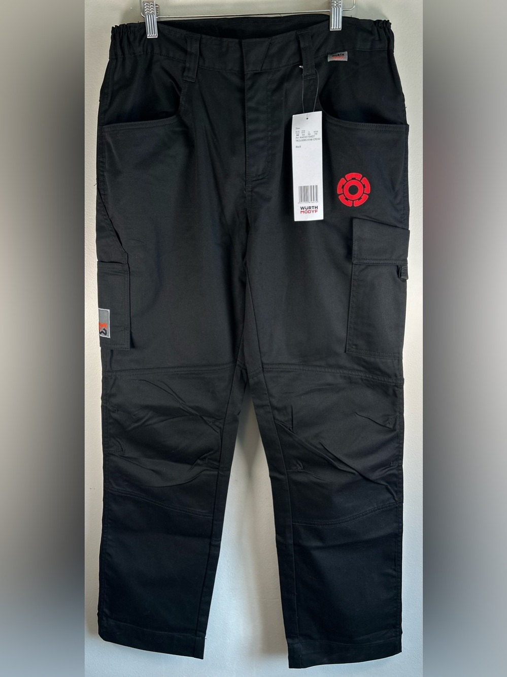 Würth Modyf Men's Work Trousers Pants 34x33 Cargo Multi-Pocket Star CP250 NWT